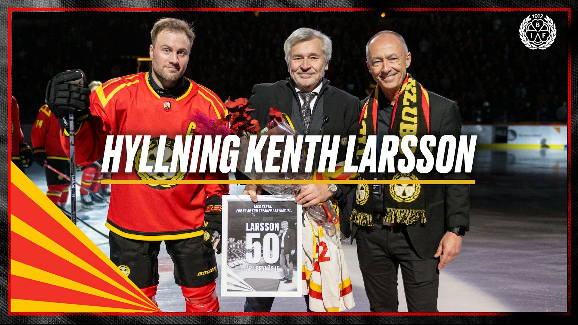 Hyllning Kenth Larsson | Brynäs IF