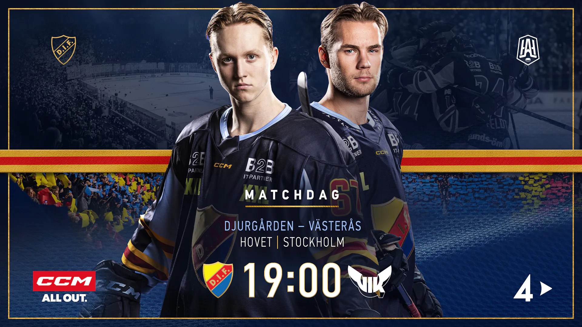 Matchdag Djurg rden V ster s Djurg rdens IF Hockey Matchdag Djurg rden V ster s Djurg rdens IF Hockey
