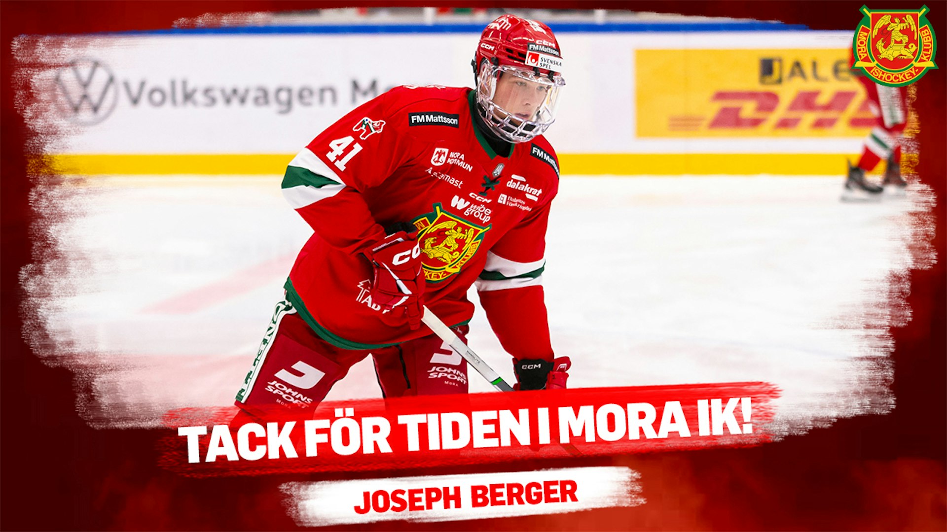 Joseph Berger lämnar Mora IK