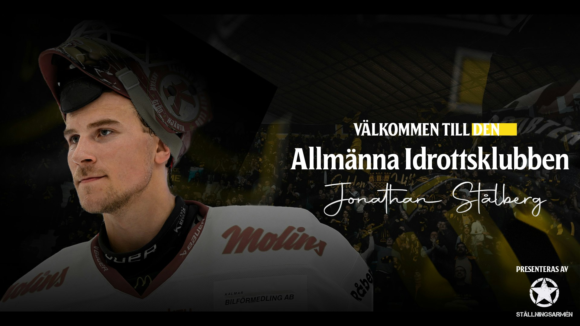 AIK Hockey: Välkommen, Jonathan Stålberg!