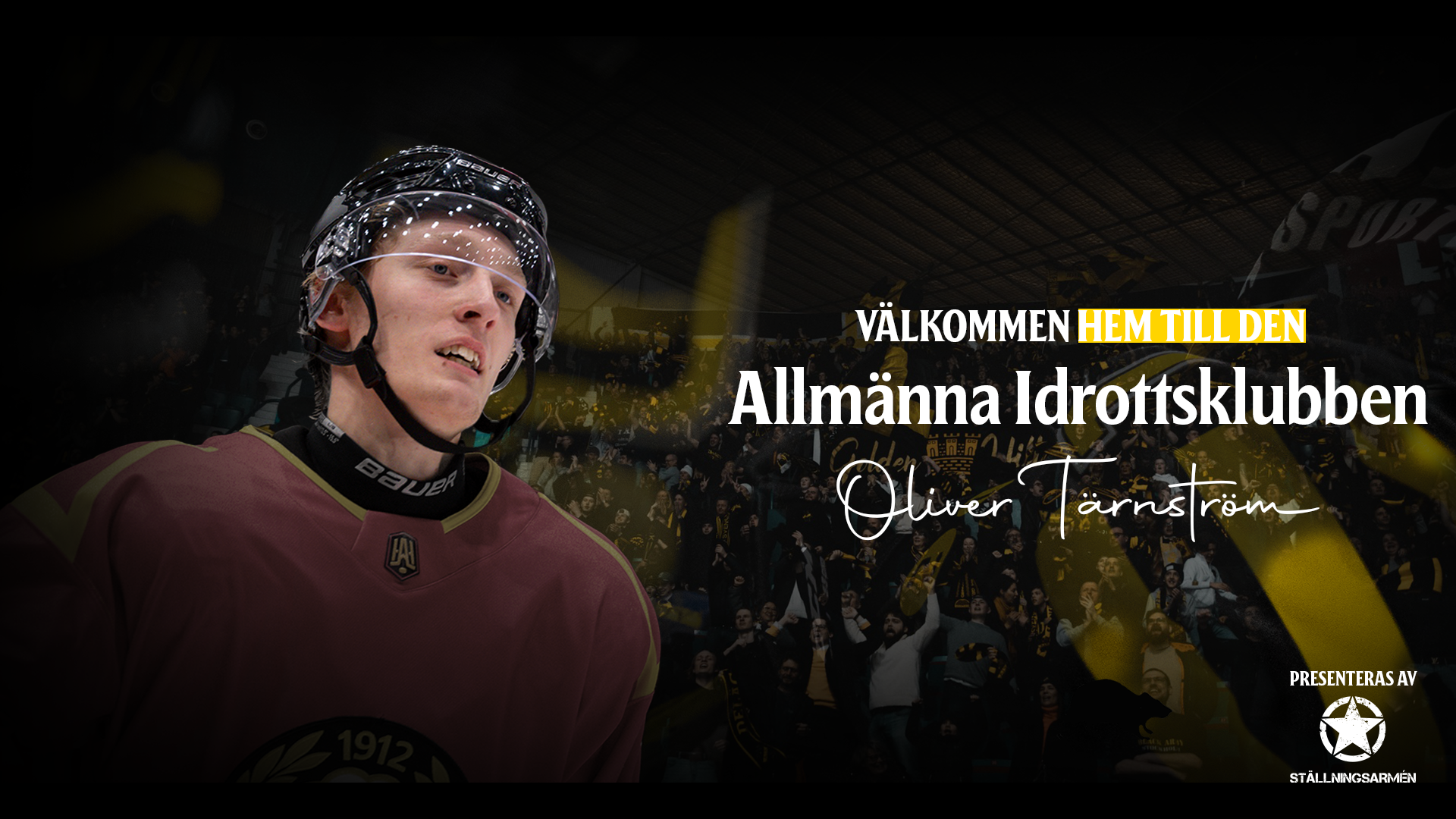 Välkommen hem, Oliver Tärnström!