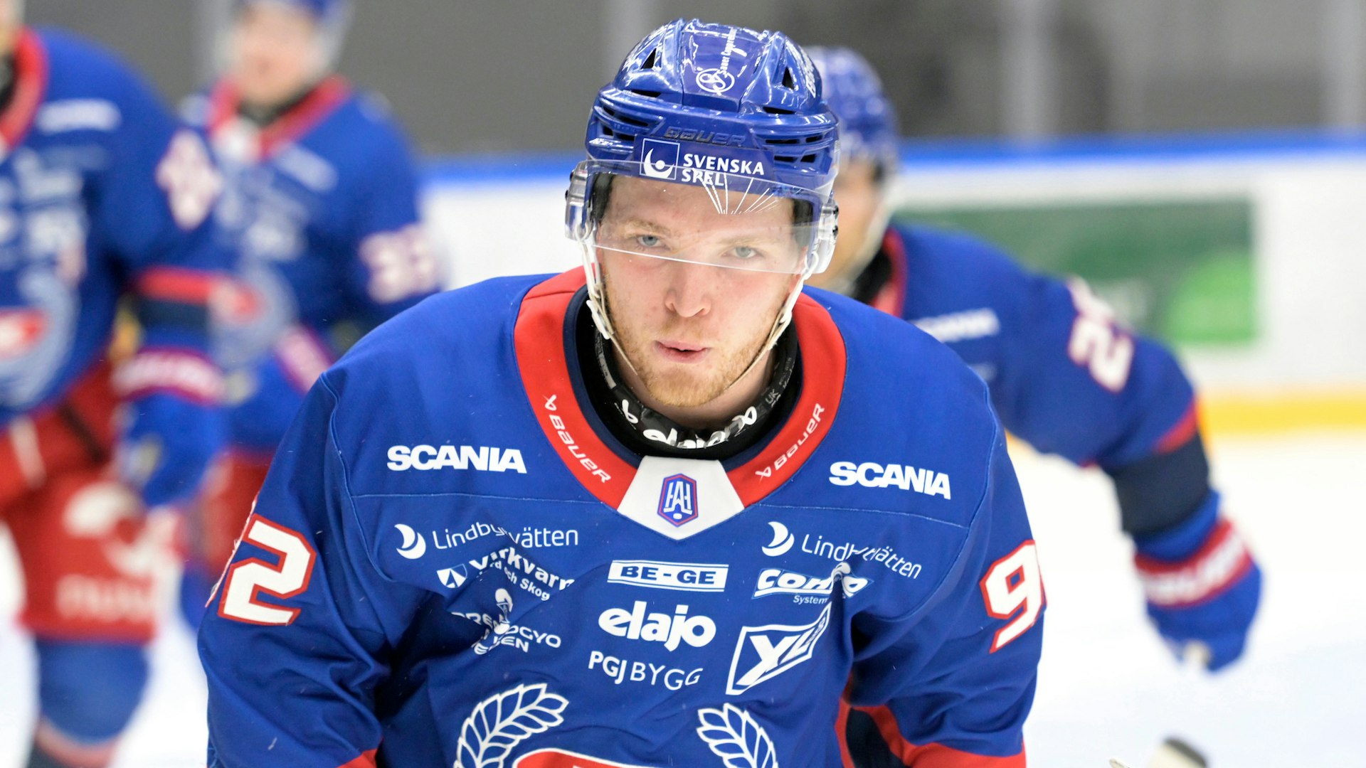 Oskarshamn, SVERIGE - 7 MARS 2025 :Stabil målgörare Oskarshamn 92 Zion Nybeck under matchen i HockeyAllsvenskan mellan Oskarshamn och Södertälje på BE-GE Hockeycenter den 7 MARS i Oskarshamn
( Foto: Ilkka Ranta/ IR-FOTO )
Nyckelord Keywords: Ishockey, HockeyAllsvenskan, Oskarshamn, Södertälje, ***Betalbild***