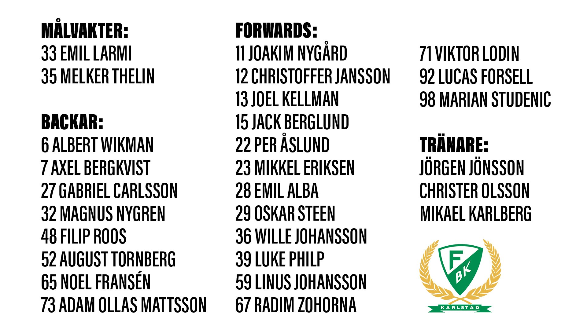 Färjestad BK
Nyckelord Keywords: Ishockey, HockeyAllsvenskan, Västerås, Södertälje, ***Betalbild***